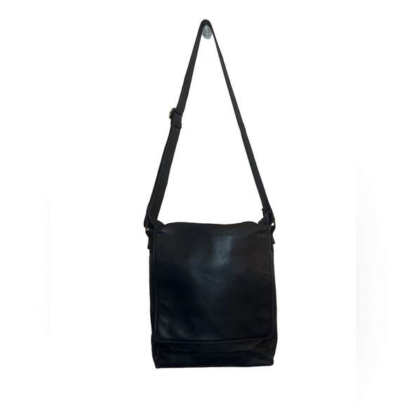 Derek Alexander Leather Black Crossbody Bag - Picture 2 of 7